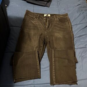 Women's Black Slim Straight Jeans